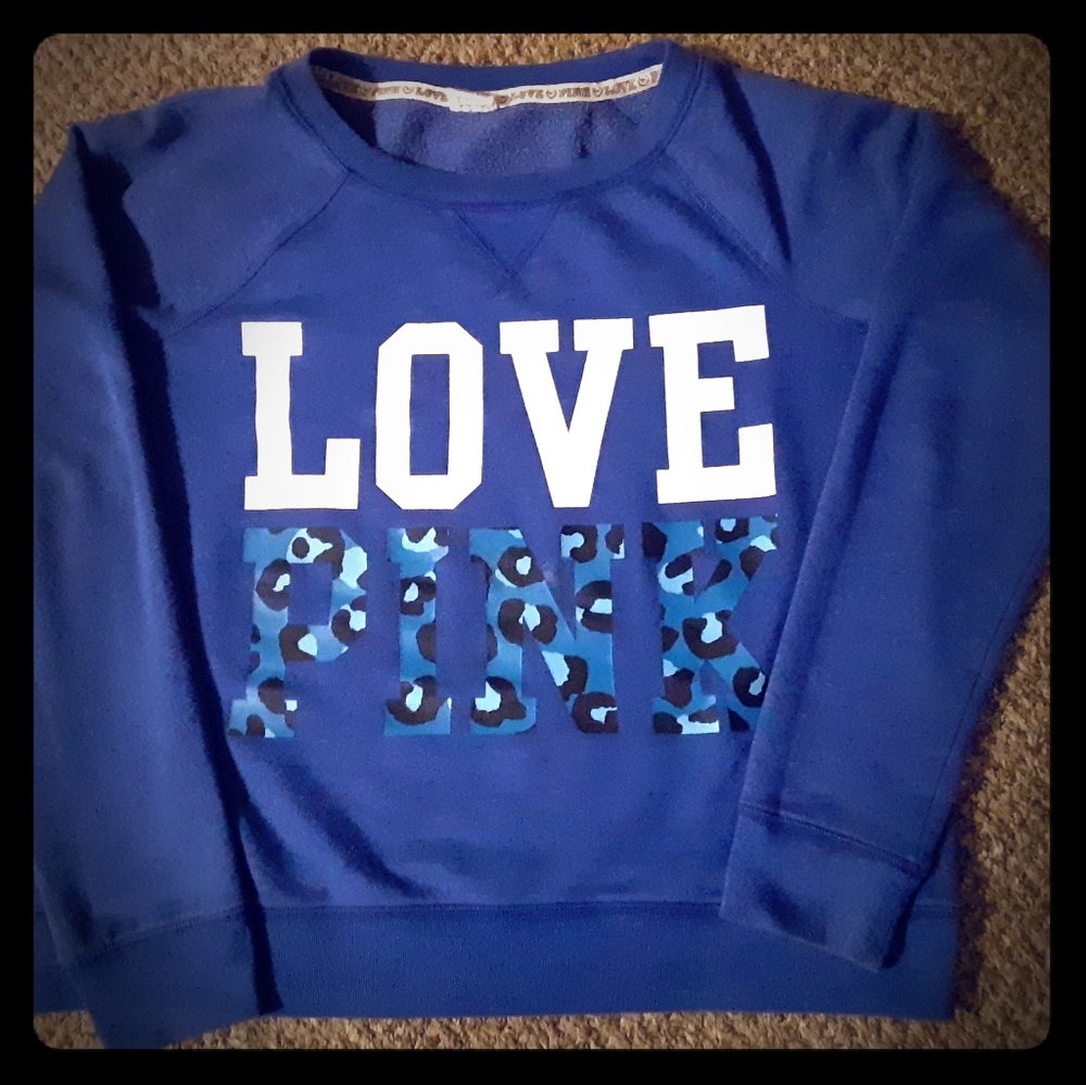 PINK Victoria Secret Boyfriend Sweatshirt